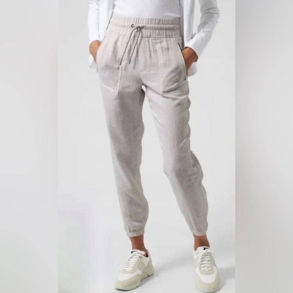 Athleta Cabo linen joggers size 0